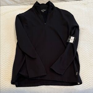 Eddie Bauer Men's Navy Zip-Up Sweater